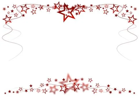 Red stars Stock Illustration