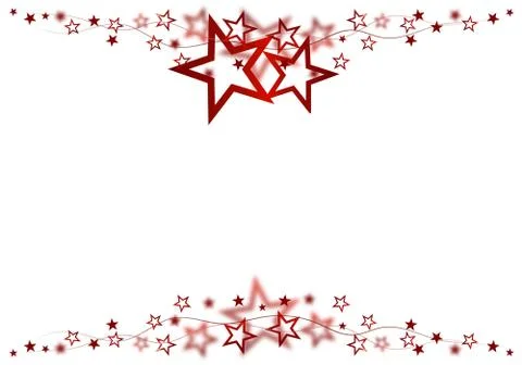Red stars Stock Illustration