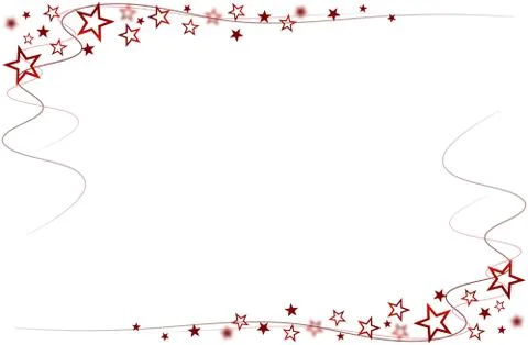Red stars Stock Illustration