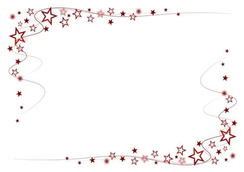 Red stars Stock Illustration