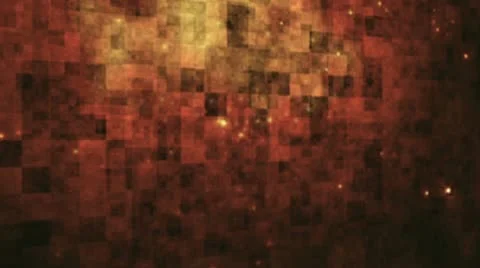 Red stars sky with camera Stock Footage 10571487
