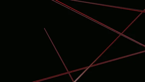 Red sticks array with alpha Stock Footage 98235919