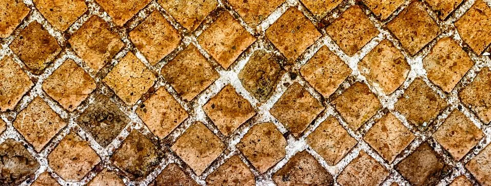 Red Stone Brick Wall Texture, may use as background Stock Photos