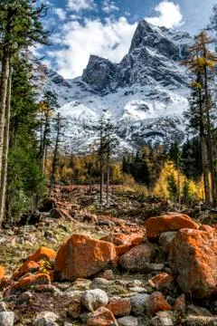 The red stone Stock Photos