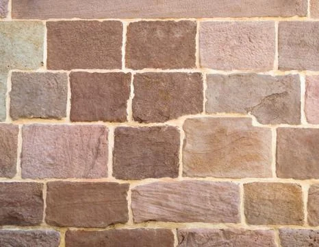 Red stone wall background Stock-Fotos