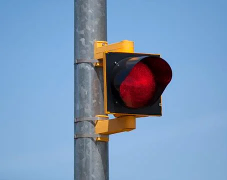 Red Stop Light Stock Photos