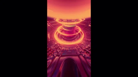 Red Storm: High-Energy Plasma Dynamics Stock Footage 327817907