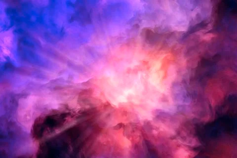 Red storm rising Stock Illustration