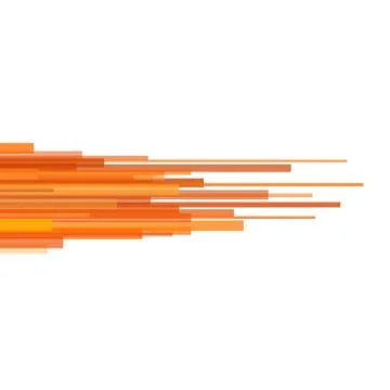 Red Straight Lines Abstract on Light Background. Vector Stock Illustration