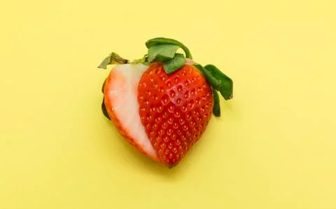Red strawberries Stock Photos