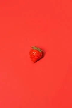 Red strawberries Stock Photos