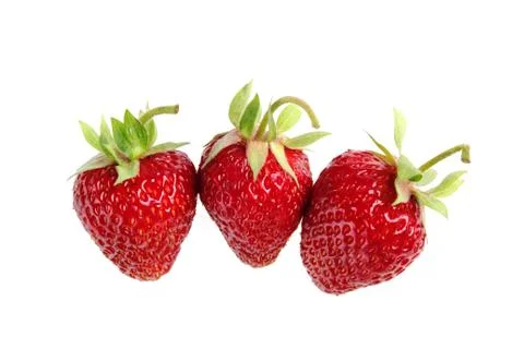 Red strawberry Foto stock