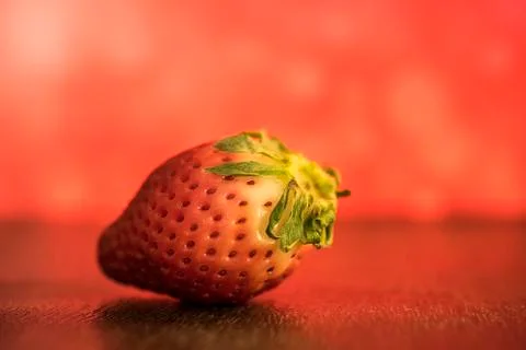 A Red Strawberry Stock Photos