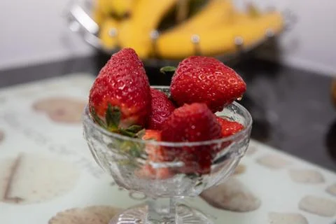 Red Strawberry's 스톡 사진