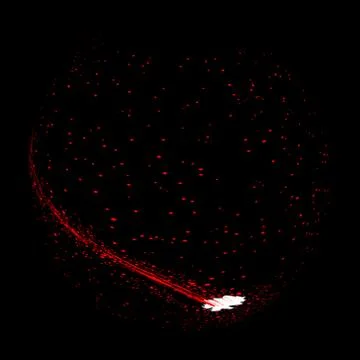 Red Streak Stock Illustration