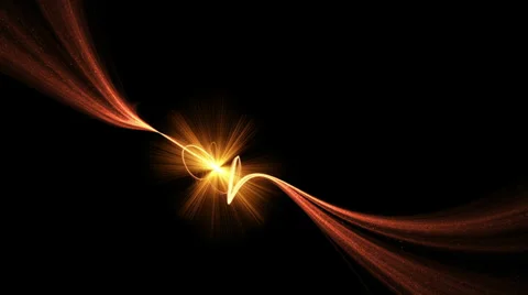 Red Stream, Electric Current, Spark Video stock 37477233