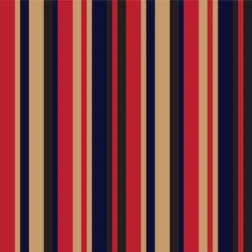 Red Stripe seamless pattern background in vertical style Stock Illustration