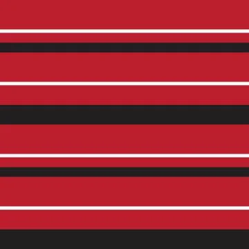 Red Stripe seamless pattern background in horizontal style Illustrazione stock
