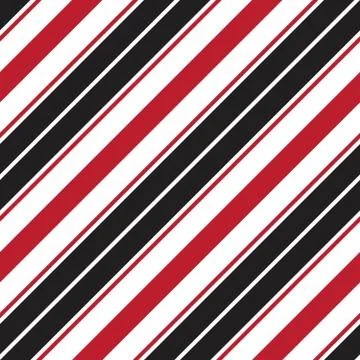 Red Stripe seamless pattern background in diagonal style Illustrazione stock