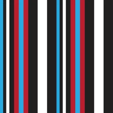 Red Stripe seamless pattern background in vertical style Stock Illustration