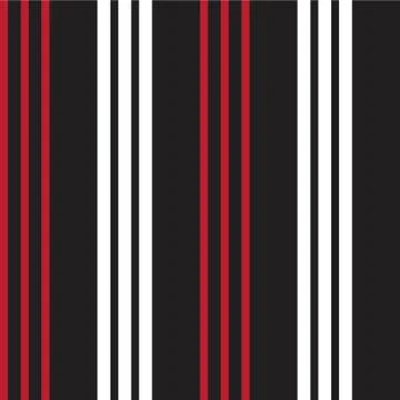 Red Stripe seamless pattern background in vertical style Stock Illustration