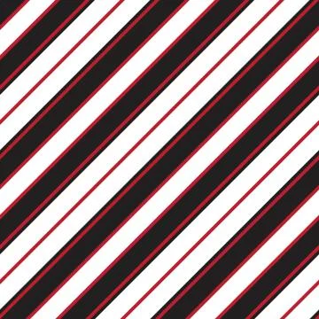 Red Stripe seamless pattern background in diagonal style Illustrazione stock