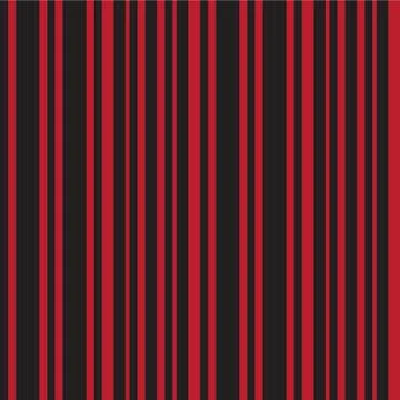 Red Stripe seamless pattern background in vertical style Illustrazione stock