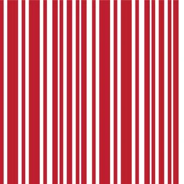 Red Stripe seamless pattern background in vertical style Illustrazione stock