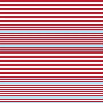 Red Stripe seamless pattern background in horizontal style Stock Illustration