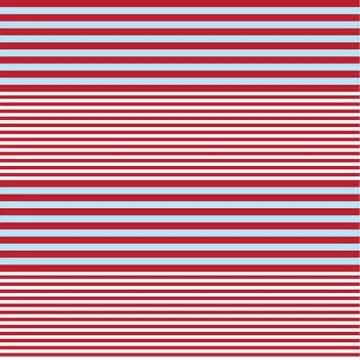 Red Stripe seamless pattern background in horizontal style Stock Illustration