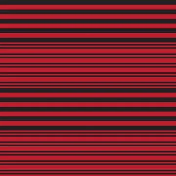 Red Stripe seamless pattern background in horizontal style Illustrazione stock