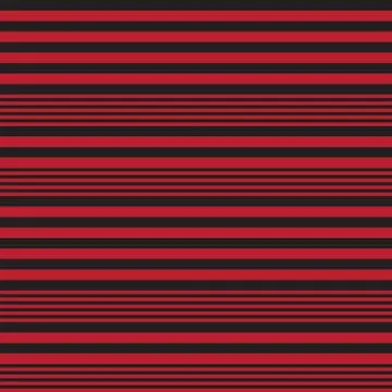 Red Stripe seamless pattern background in horizontal style イラスト素材