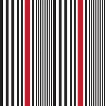 Red Stripe seamless pattern background in vertical style Stock Illustration