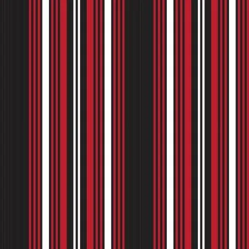 Red Stripe seamless pattern background in vertical style Stock Illustration