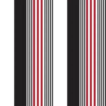 Red Stripe seamless pattern background in vertical style Stock Illustration