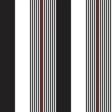 Red Stripe seamless pattern background in vertical style Stock Illustration