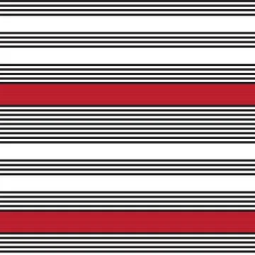 Red Stripe seamless pattern background in horizontal style Stock Illustration