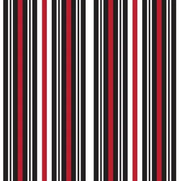 Red Stripe seamless pattern background in vertical style Stock Illustration