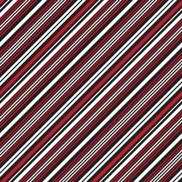 Red Stripe seamless pattern background in diagonal style Illustrazione stock