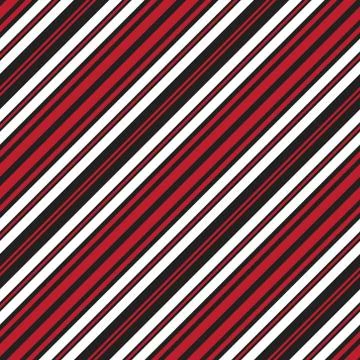 Red Stripe seamless pattern background in diagonal style Illustrazione stock
