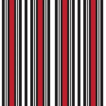 Red Stripe seamless pattern background in vertical style Stock Illustration