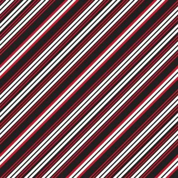 Red Stripe seamless pattern background in diagonal style Illustrazione stock
