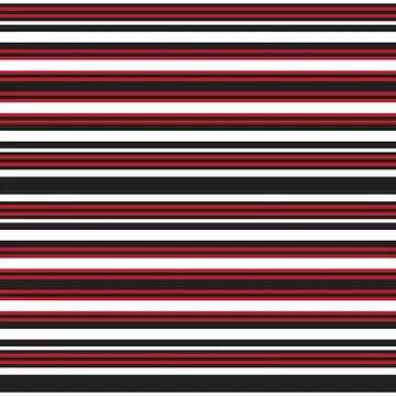 Red Stripe seamless pattern background in horizontal style Stock Illustration