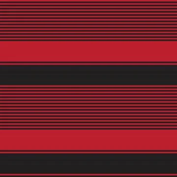 Red Stripe seamless pattern background in horizontal style Illustrazione stock