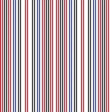 Red Stripe seamless pattern background in vertical style Stock Illustration