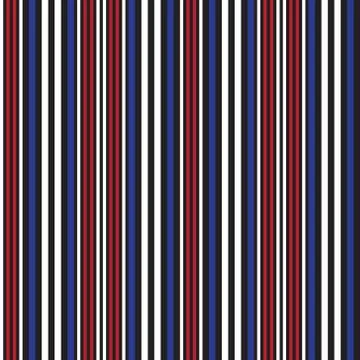 Red Stripe seamless pattern background in vertical style Stock Illustration