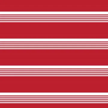 Red Stripe seamless pattern background in horizontal style Stock Illustration