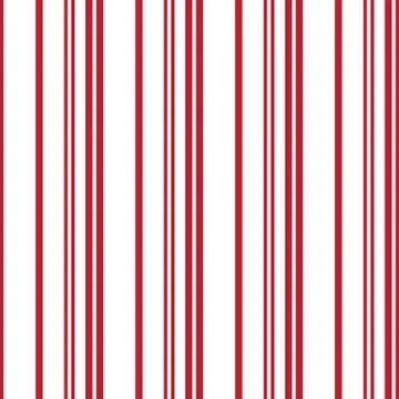 Red Stripe seamless pattern background in vertical style Stock Illustration