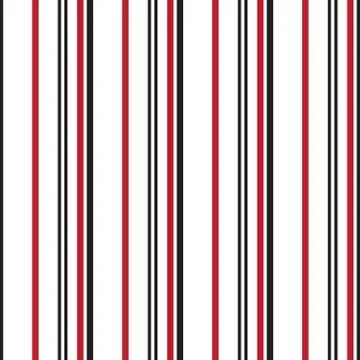 Red Stripe seamless pattern background in vertical style Stock Illustration