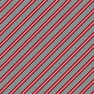 Red Stripe seamless pattern background in diagonal style Illustrazione stock
